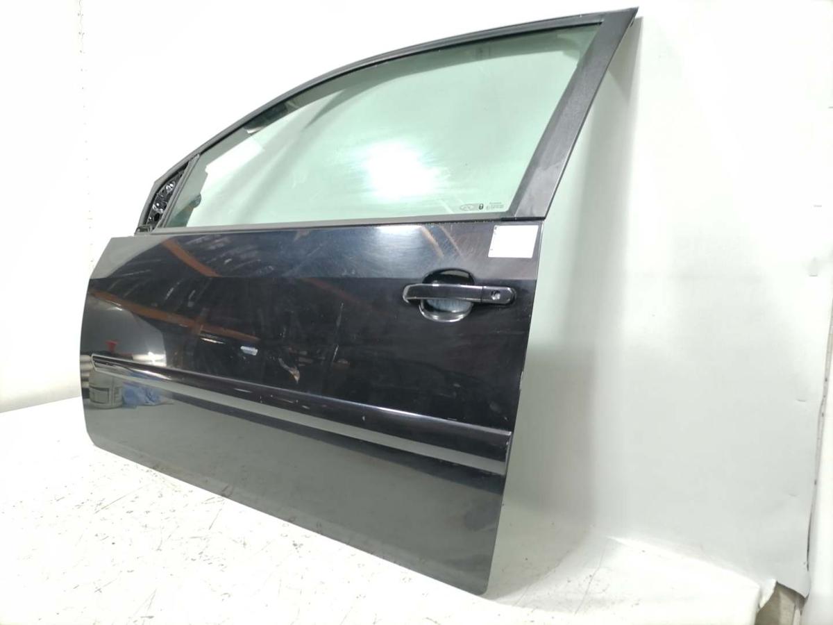 Ford Fiesta JD3 original T&uuml;r links 3-T&uuml;rer Panther Schwarz Metallic Rohbau BJ08